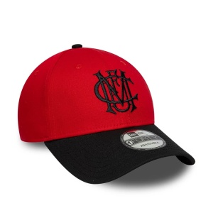 New Era, sapca baseball contrast Manchester United, Rosu 3