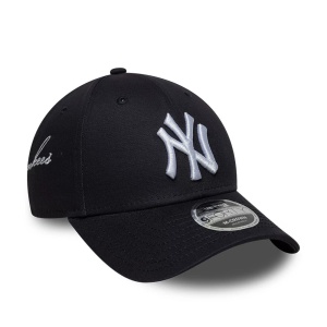 New Era, sapca baseball side script NY Yankees, Albastru marin 3