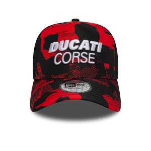 New Era, sapca din plasa Ducati Corse, Negru 2