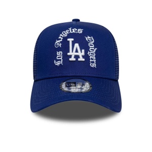 New Era, sapca din plasa LA Dodgers wordmark, Albastru - Img 2