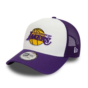 New era, Sapca trucker block los angeles lakers, Mov