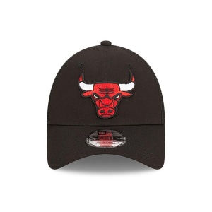 New era, Sapca trucker home field Chicago Bulls, Negru 2