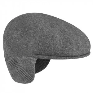 Basca-Kangol-Wool-504-Earlap-Gri-Inchis-5