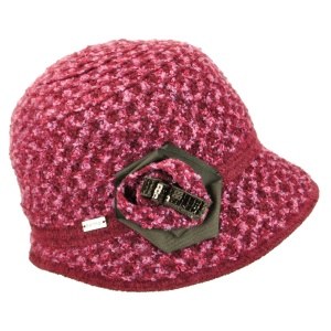 Betmar, Palarie dama willow cloche, Rosu