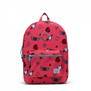 Herschel, Rucsac Heritage XL Love Doodles Rosu
