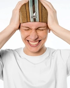 Kangol, basca clubhouse stripe 507, Maro