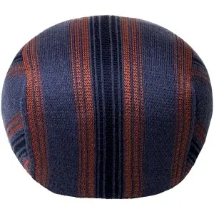 Kangol, Basca nostalgia stripe 507 albastru indigo 2