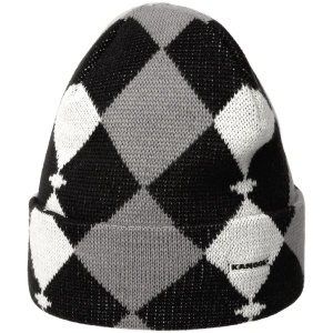 Kangol, Caciula 2-way gentle argyle, Negru