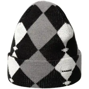 Kangol, Caciula 2-way gentle argyle, Negru