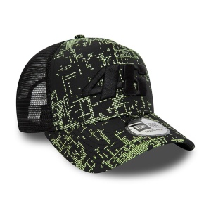 New Era, Sapca ajustabila cu logo brodat VR46, Negru 3