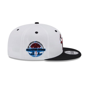 New Era, Sapca baseball 9fifty patch Chicago Bulls, Alb mat 4