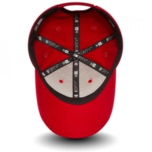 New era, Sapca baseball de bumbac cu logo, Rosu Mac 3