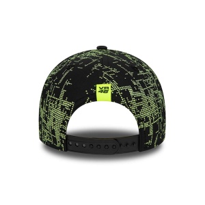 New Era, Sapca baseball VR46 Print, Negru/Verde 4