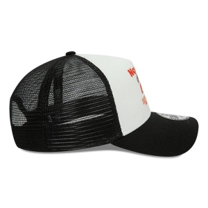New Era, Sapca de bumbac cu logo cu segmente de plasa Food Sushi, Negru 4