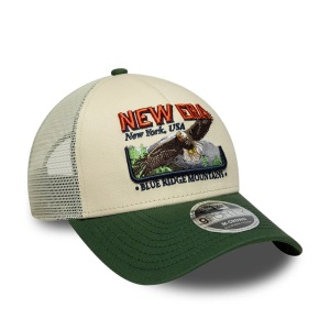 New Era, sapca din plasa m-crown New York, Verde - Img 3