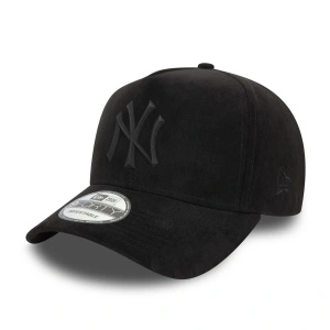 New Era, sapca e-frame faux suede NY Yankees, Negru