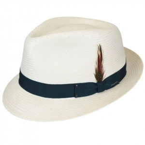 Bailey of Hollywood, Palarie gutherie litestraw® fedora alb-albastru