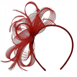 Betmar, Voaleta emmabella fascinator rosu