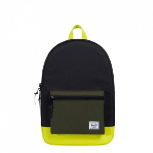 Herschel, Rucsac Settlement Negru-Verde, 23L