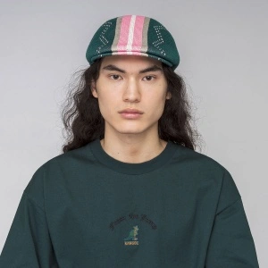 Kangol, Basca verde slick stripe 507