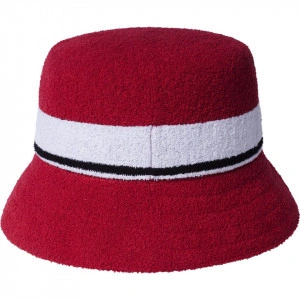 Kangol-palarie-bermuda-stripe-bucket-rosu-2