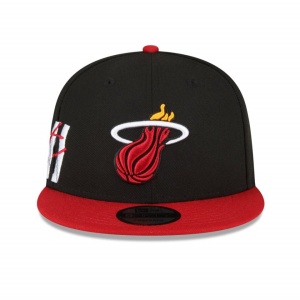 New-Era-sapca-9fifty-side-front-miami-negru-mat-3
