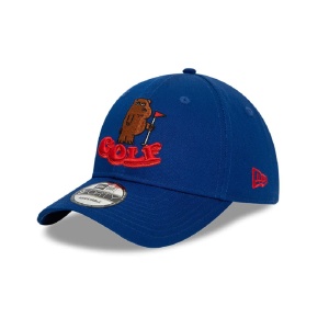 New Era, Sapca ajustabila cu logo brodat Golf Bear, Albastru