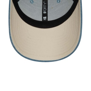 New Era, Sapca ajustabila cu logo brodat VR46, Albastru denim 5