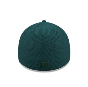 New Era, Sapca baseball 39thirty diamond Oakland Athletics, Verde/Galben 3
