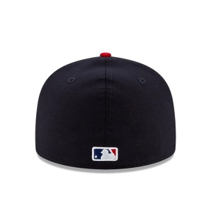 New Era, Sapca baseball 59fifty side patch Atlanta Braves, Albastru marin - Img 5