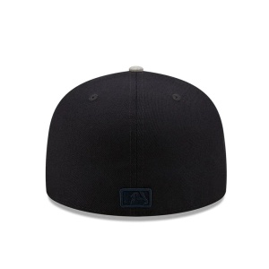 New Era, Sapca baseball 59fifty side patch New York Yankees, Albastru marin - Img 4