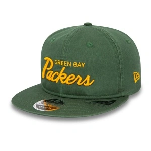 New Era, Sapca baseball 9fifty retro Green Bay Packers, Verde pal