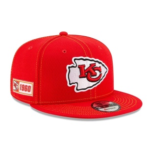 New Era, Sapca baseball 9fifty sideline Kansas City Chiefs, Rosu