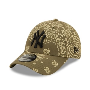 New Era, Sapca baseball 9forty Paisley Print, Verde feriga