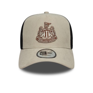 New Era, sapca din plasa Newcastle United FC faux suede, Bej 2