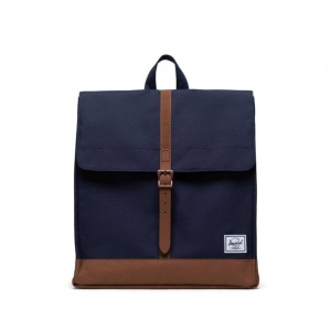 Herschel, Rucsac City Mid-Volume Sustenabil, Albastru marin