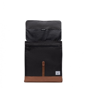Herschel, Rucsac City Mid-Volume Sustenabil, Negru mat - Img 3