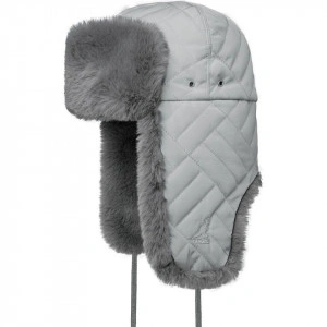 Kangol, Caciula gri quilted trapper