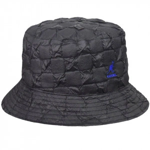 Kangol-palarie-neagra-pucker-check-bucket-2