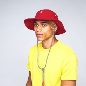 Kangol, Palarie rosie utility cords jungle 2