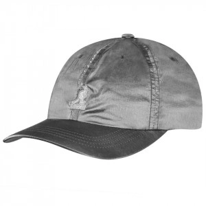 Kangol-sapca-argintie-iridescent-baseball-2