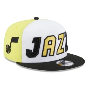 New era, Sapca 9fifty utah jazz NBA back half, Galben