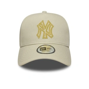 New Era, sapca a-frame outline NY Yankees, Bej nisip 2