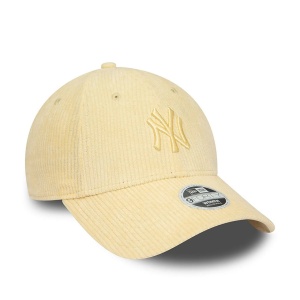 New Era, Sapca ajustabila cord New York Yankees, Galben pal 3