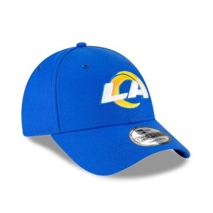 New Era, Sapca ajustabila cu logo brodat LA Rams, Albastru electric 3