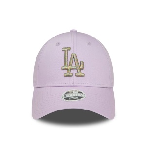 New Era, Sapca ajustabila metallic Los Angeles Dodgers, Mov 2