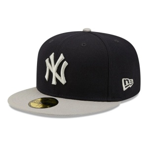 New Era, Sapca baseball 59fifty side patch New York Yankees, Albastru marin