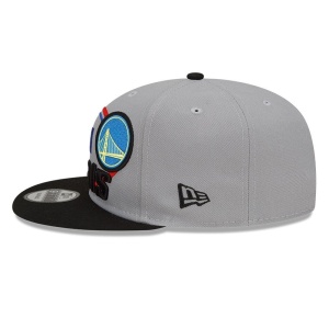 New Era, Sapca baseball 9fifty finals NBA Golden State Warriors, Gri 4