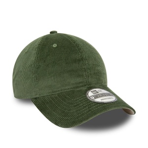 New Era, Sapca baseball de bumbac Cord, Verde padure 3
