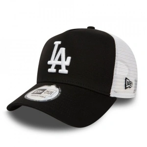 New Era, Sapca de bumbac cu logo cu segmente de plasa LA Dodgers, Negru